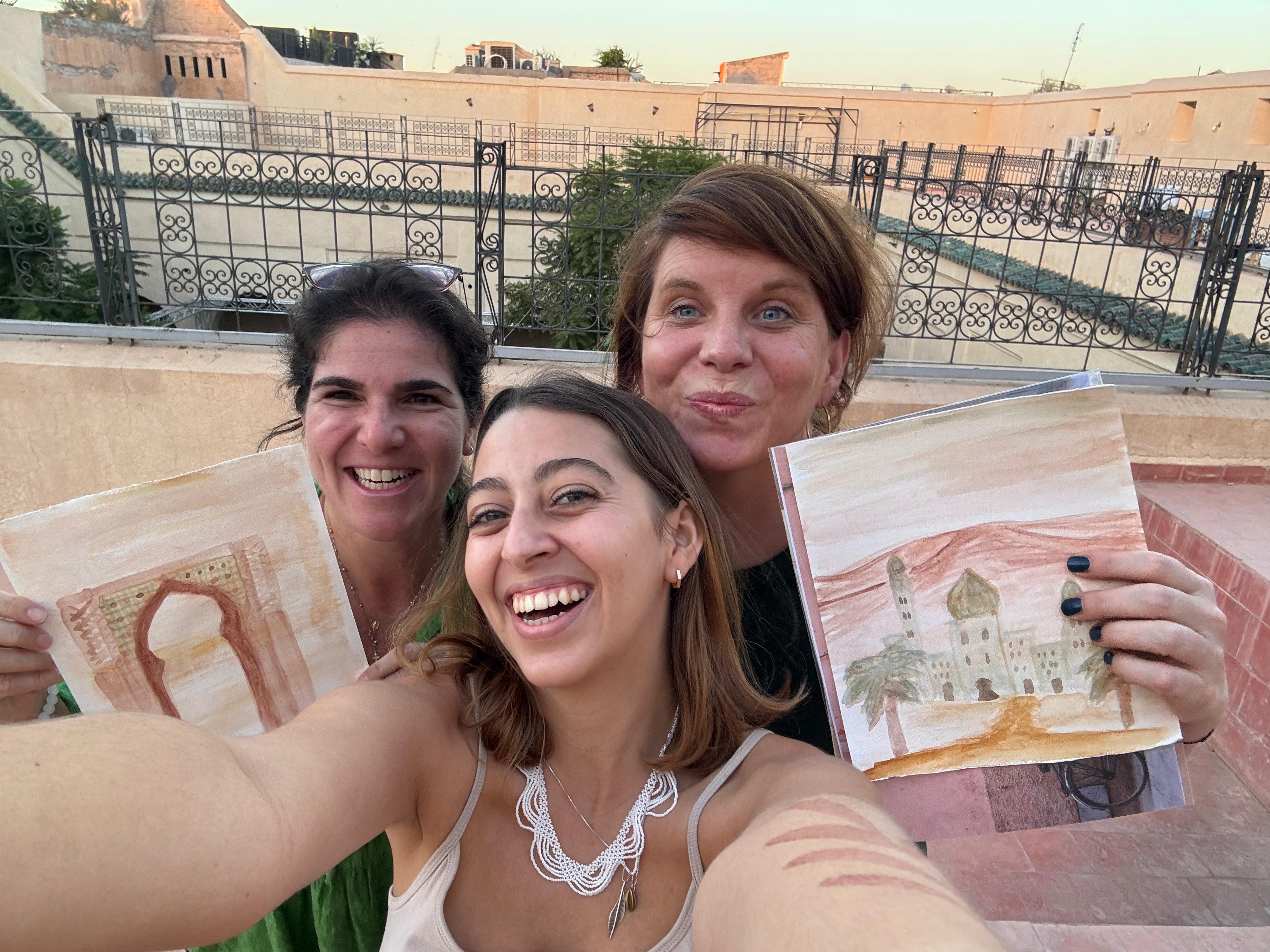 How Iara did five art exchanges across four countries in four months